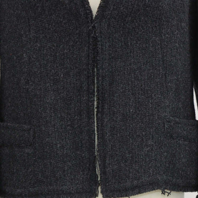 Y's by Yohji Yamamoto Dark Grey Tweed Blazer
