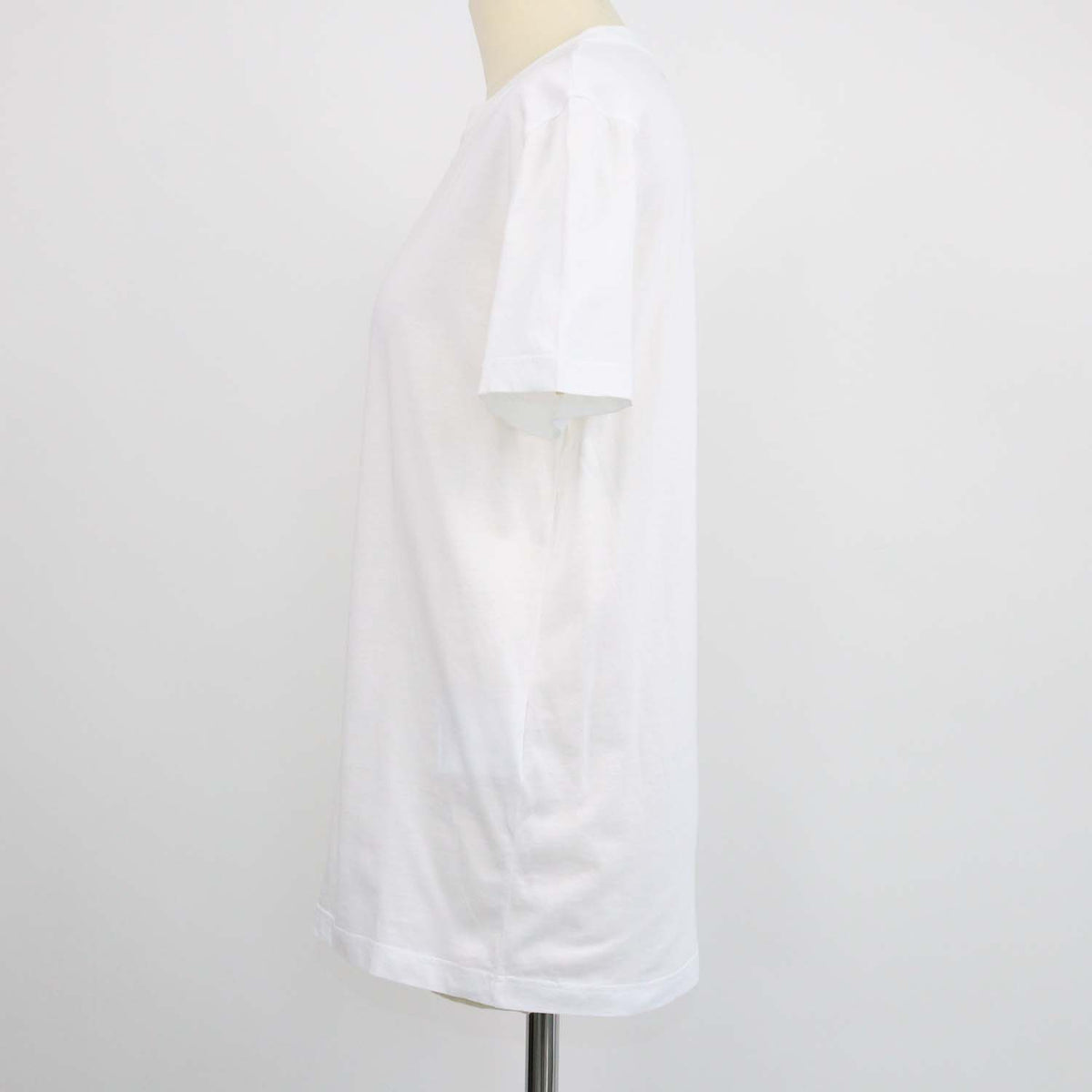 Prada White Cotton Jersey Crew Neck T-Shirt