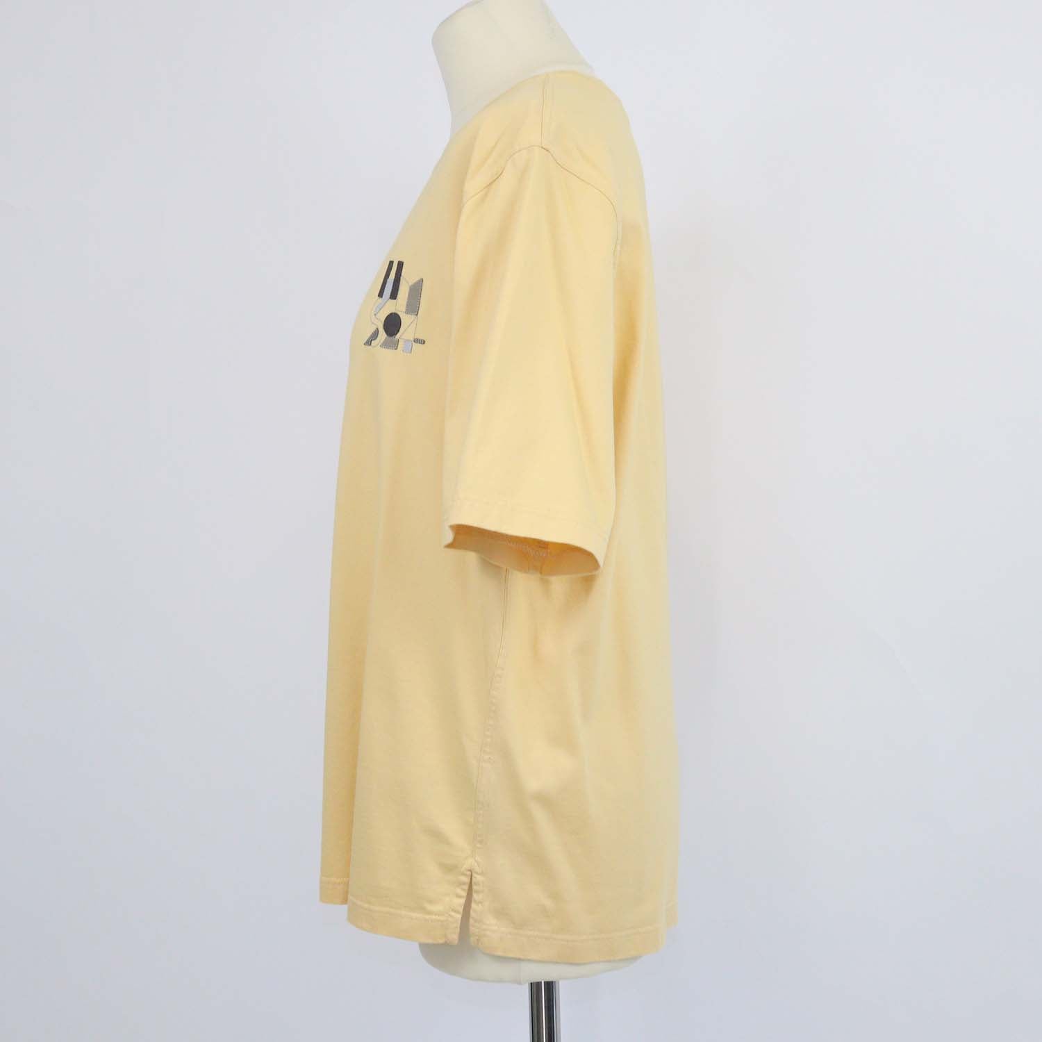 Hermes Banane Cotton Jeu d'Adresse T-Shirt