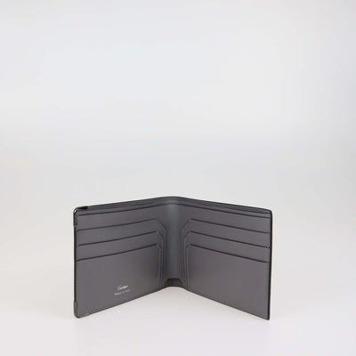 Cartier Two Tone Grey Leather Must de Cartier Bifold Wallet