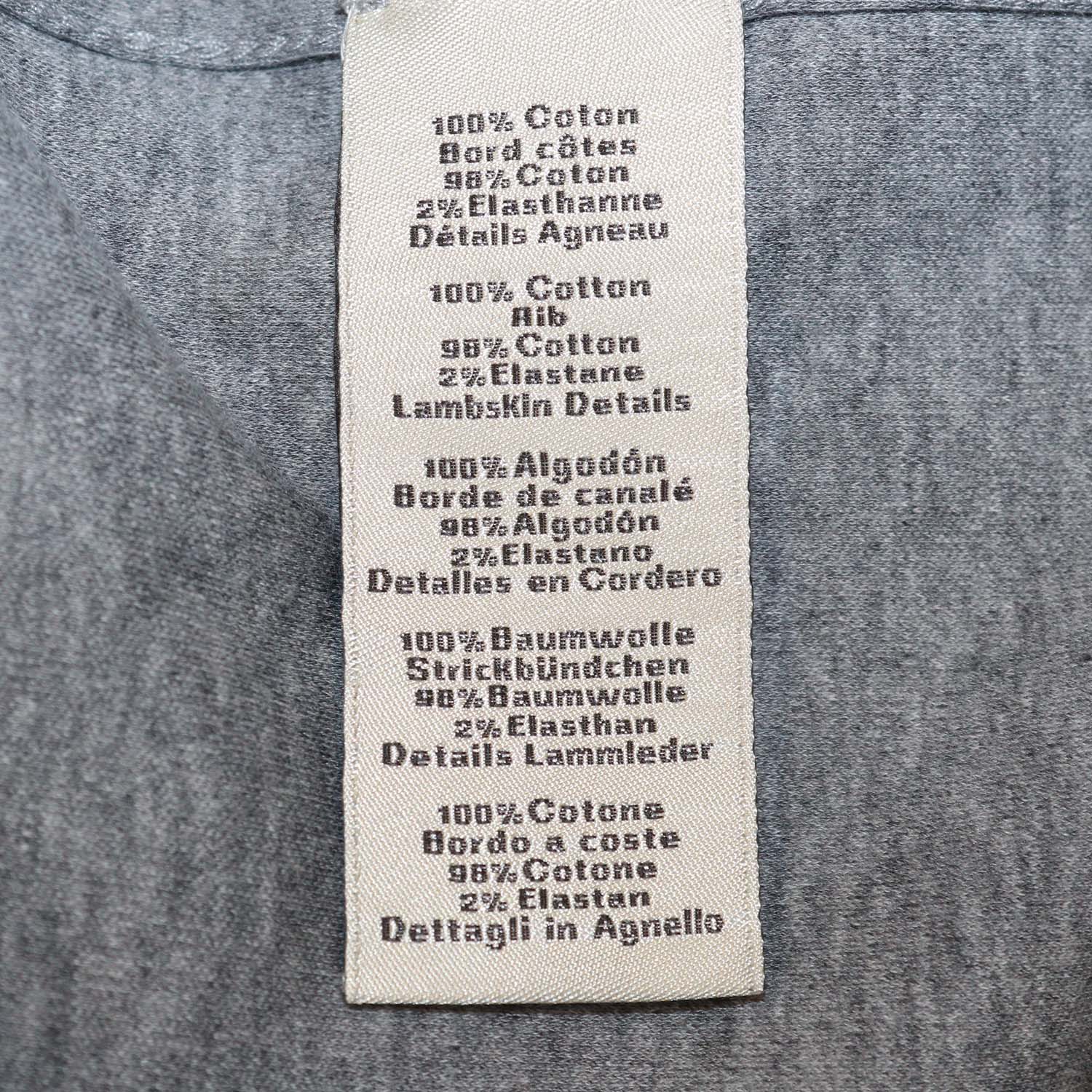Hermes Gris Cotton H Puzzle T-Shirt
