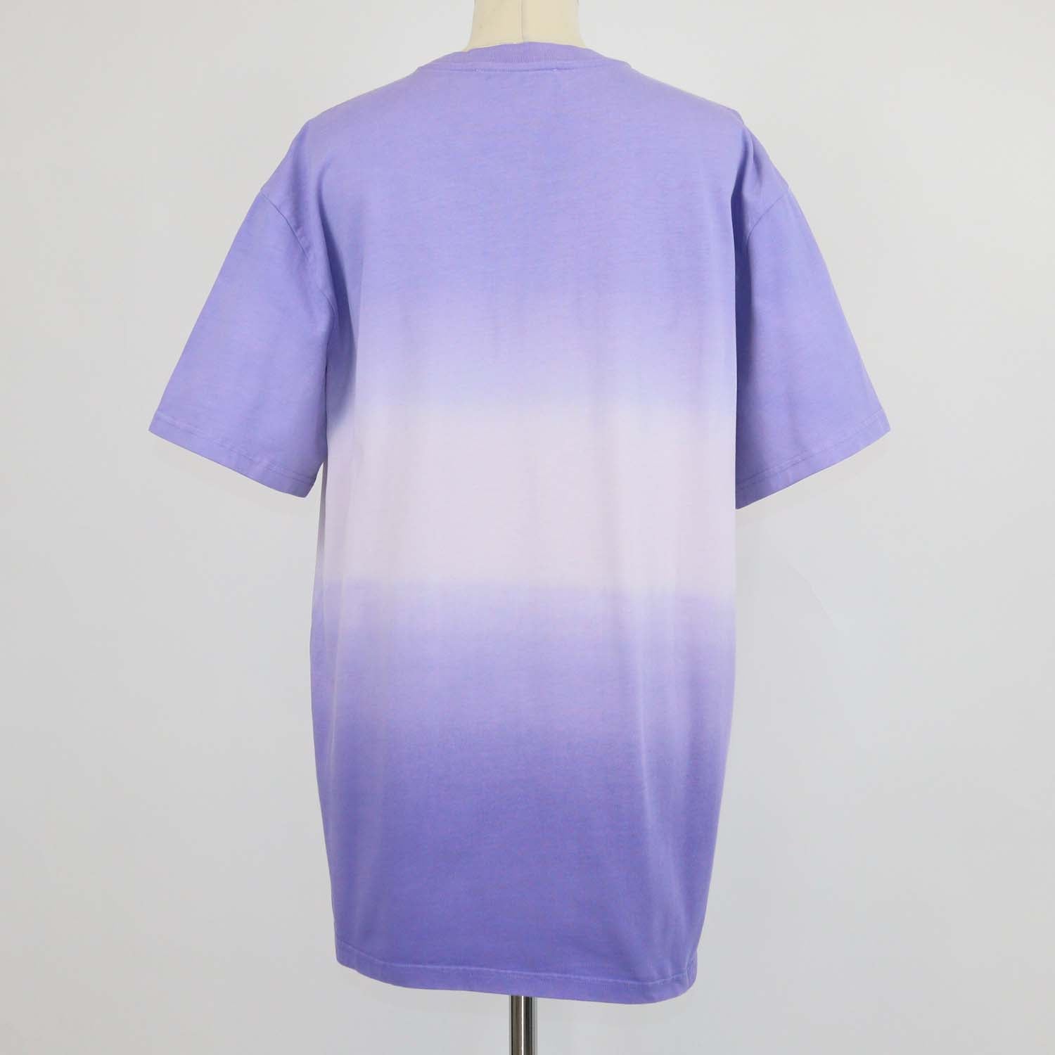 J.W. Anderson Purple Cotton Logo Embroidery Gradient T-shirt