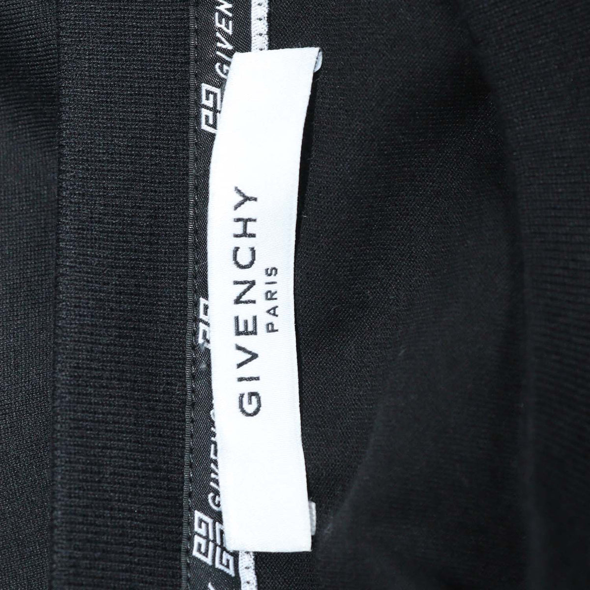 Givenchy Black Cotton Logo Printed Crew Neck T-Shirt