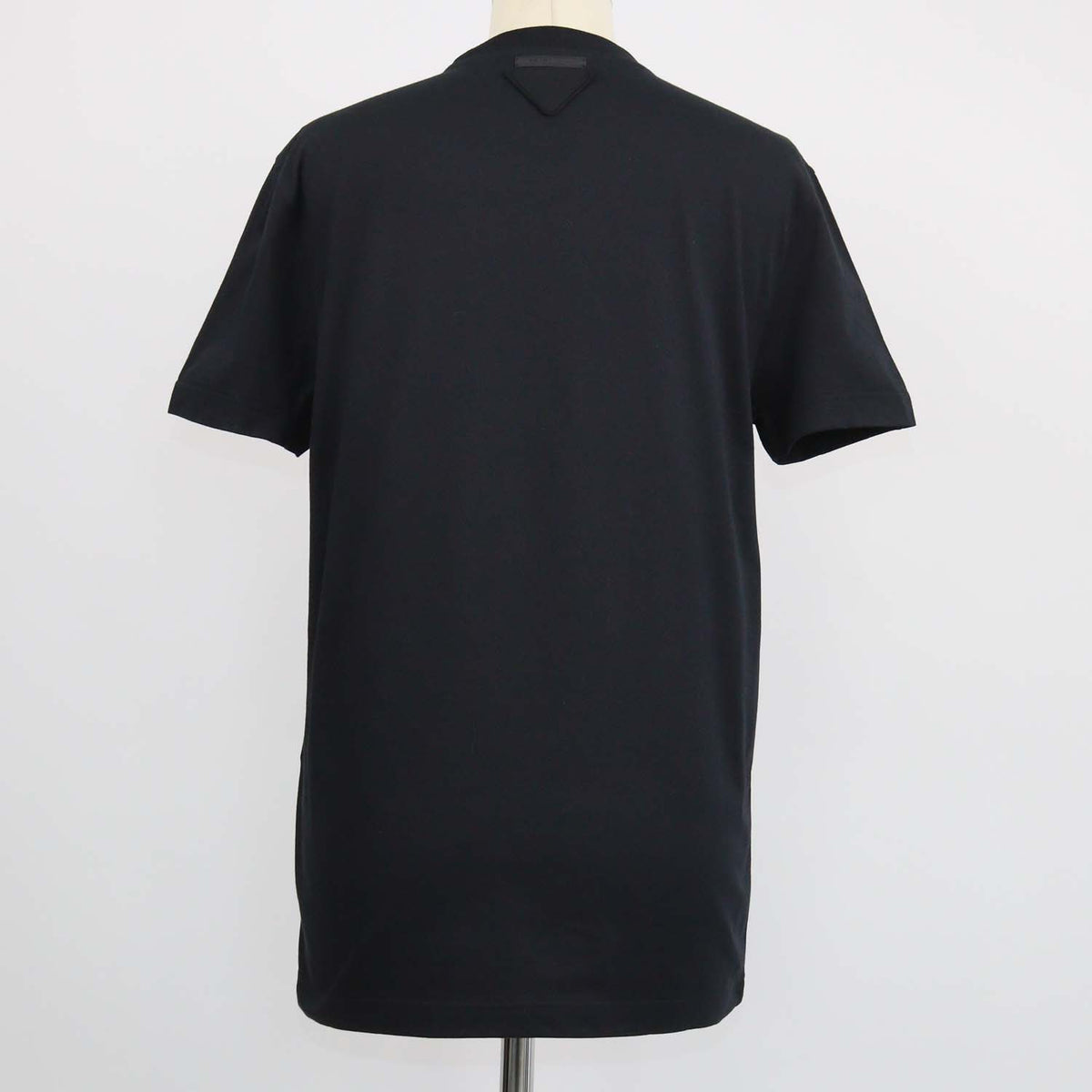 Prada Black Cotton Jersey Crew Neck T-Shirt