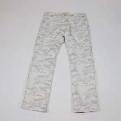 Bogner Grey Camouflage Print Blend Nylon Belted Ski Trouser