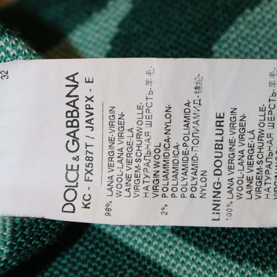 Dolce & Gabbana Multicolor Wool DG Mania Print Hooded Jacket & Jogger Set