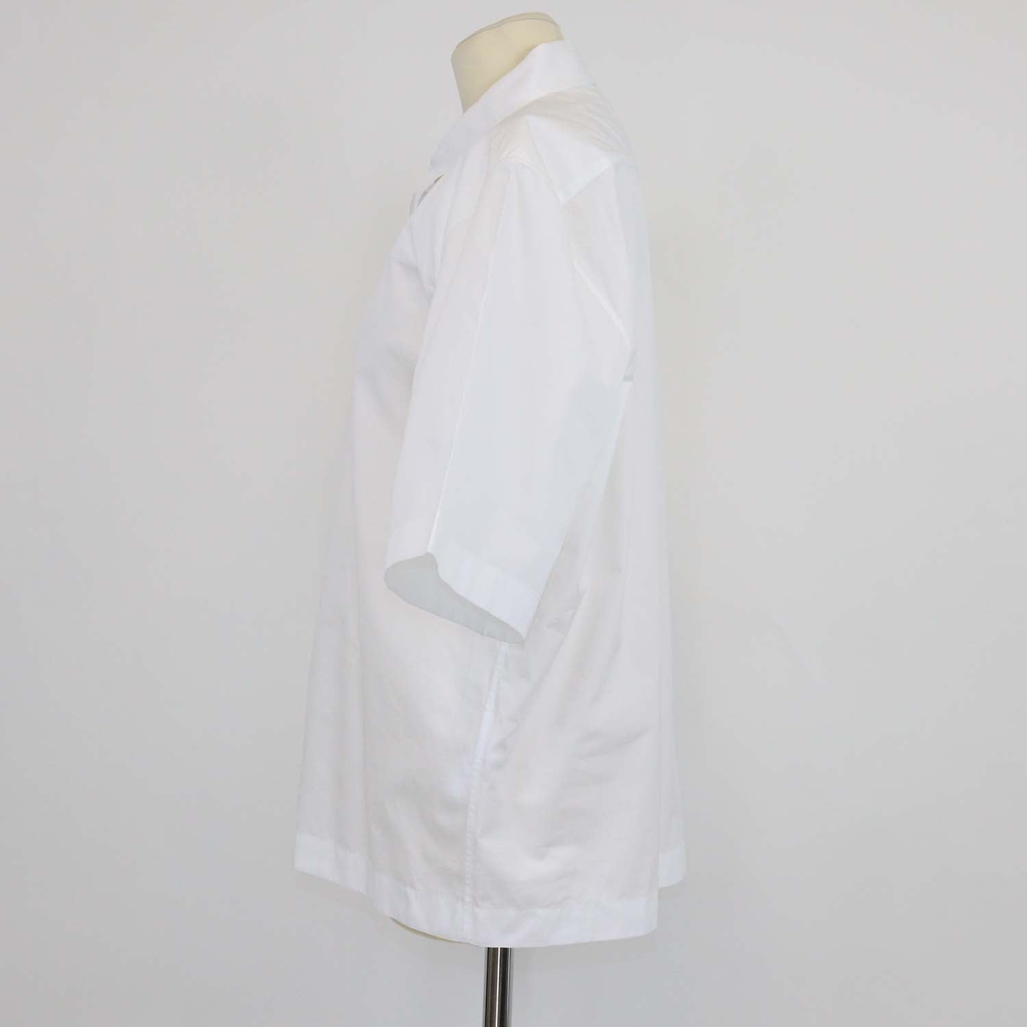 The Latest White Cotton Short Sleeve Shirt