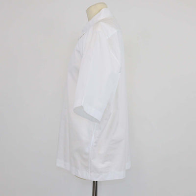 The Latest White Cotton Short Sleeve Shirt