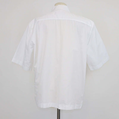 The Latest White Cotton Short Sleeve Shirt