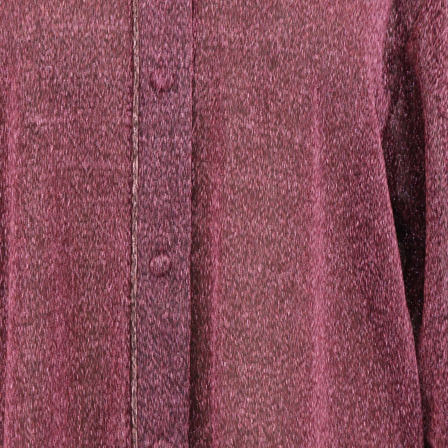 Oseree Pink Metallic Polyamide Lumiere Blouse