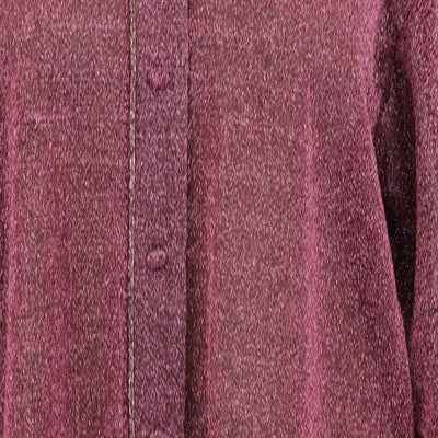 Oseree Pink Metallic Polyamide Lumiere Blouse