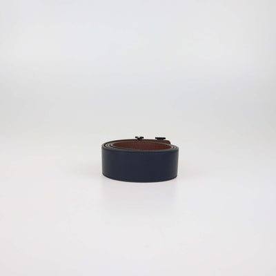 Louis Vuitton Black/Brown Leather Reversible 40mm Tilt Belt