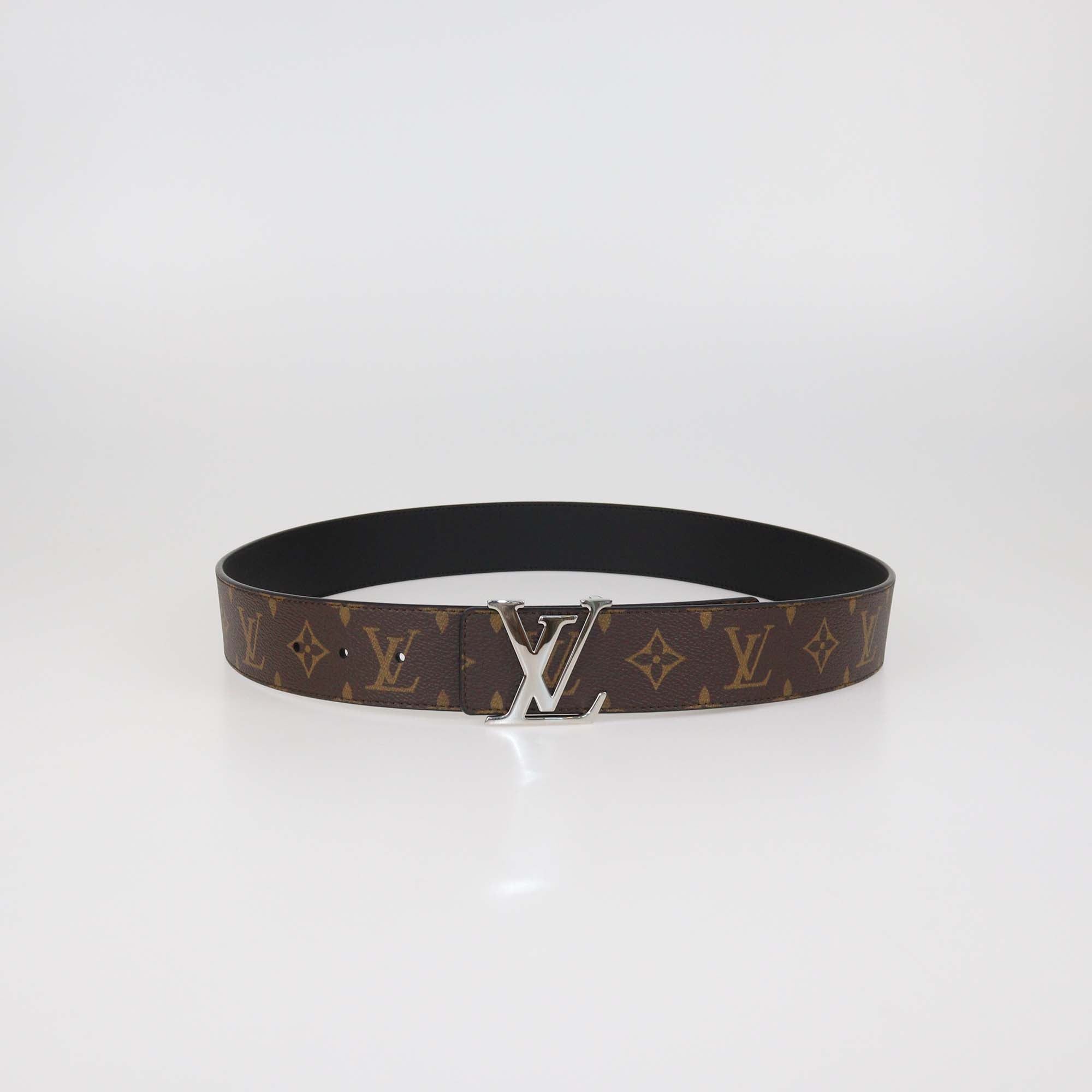 Louis Vuitton Monogram Canvas Reversible 40mm LV Initiales Belt