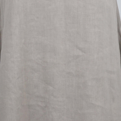 Fabiana Filippi Beige Linen Blend Sleeveless Midi Dress