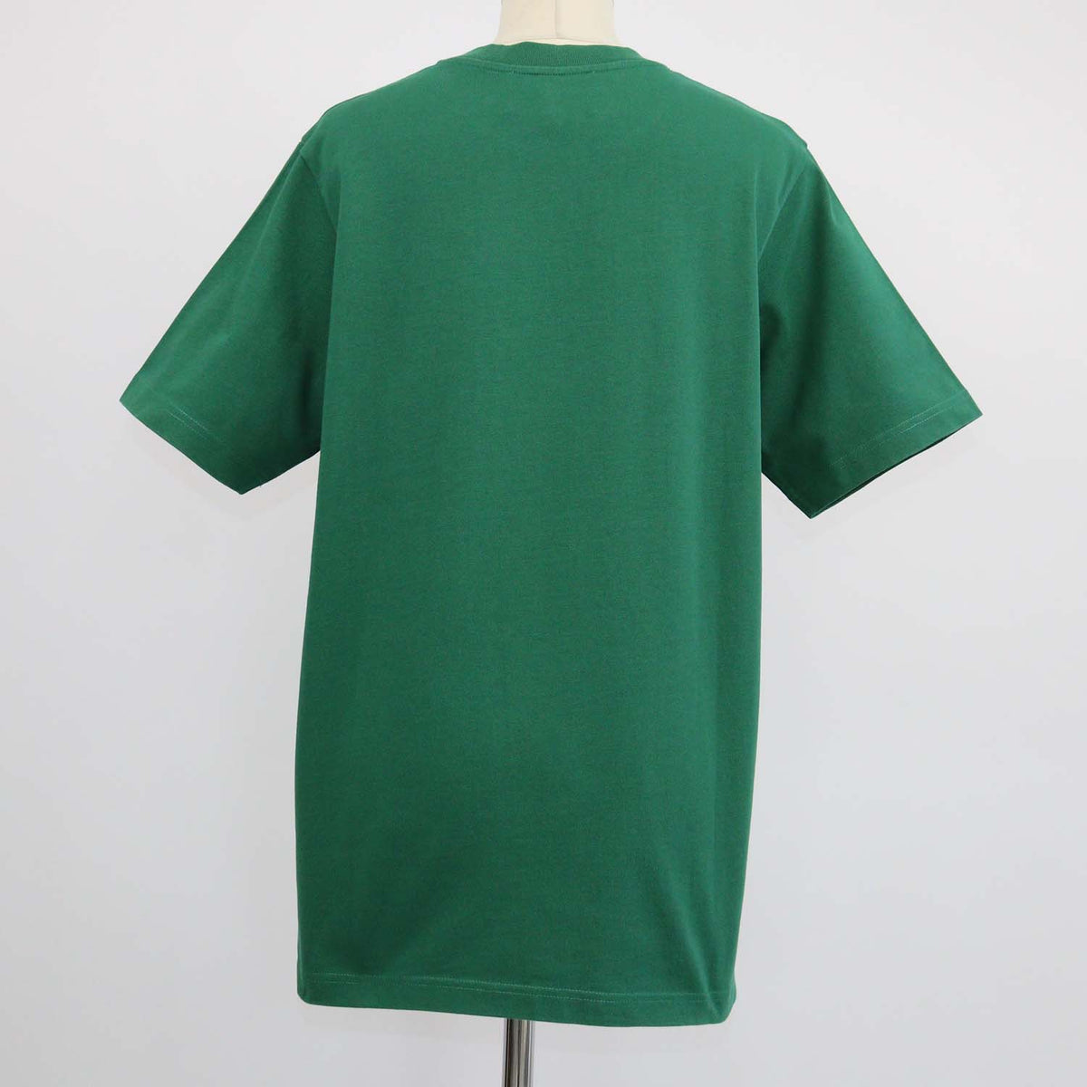 Casablanca Green Cotton Logo Print Crew Neck T-Shirt