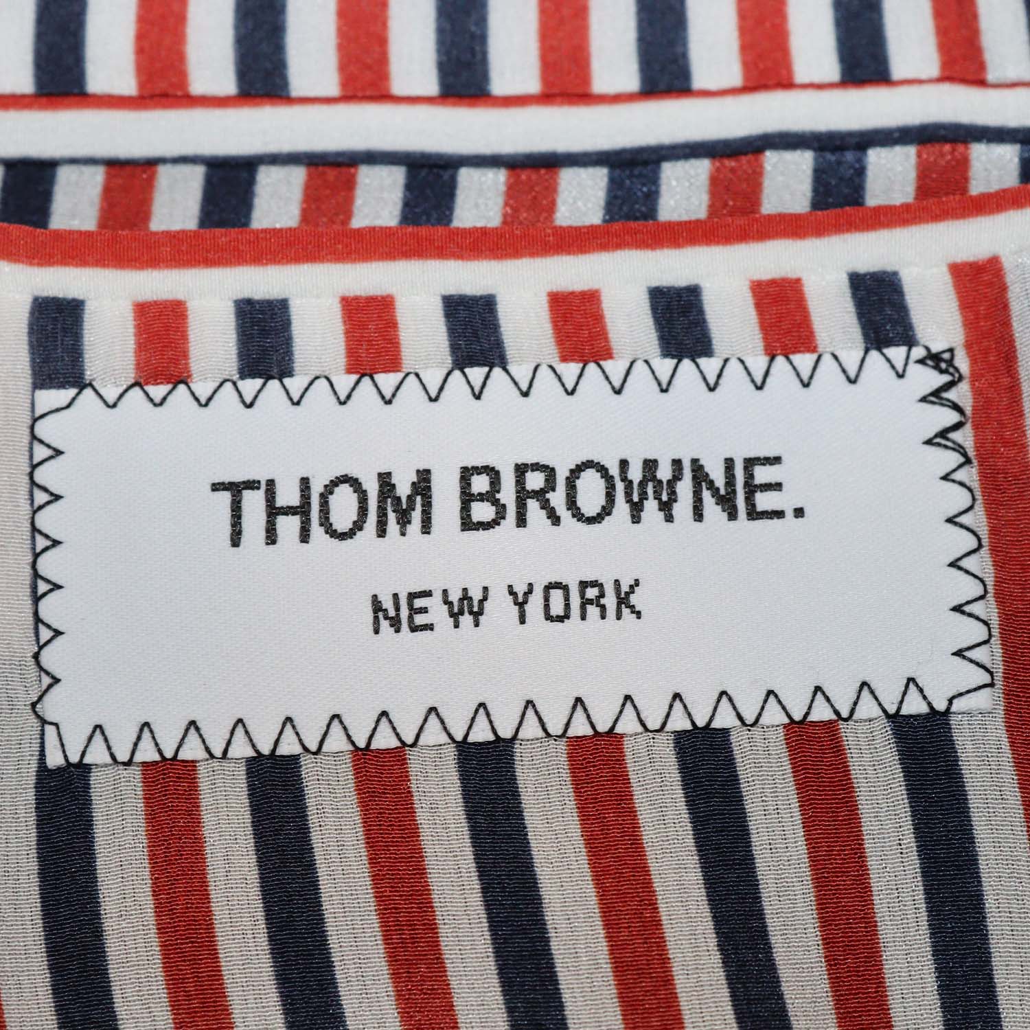 Thom Browne Black Wool Super 120s Plain Weave Blazer