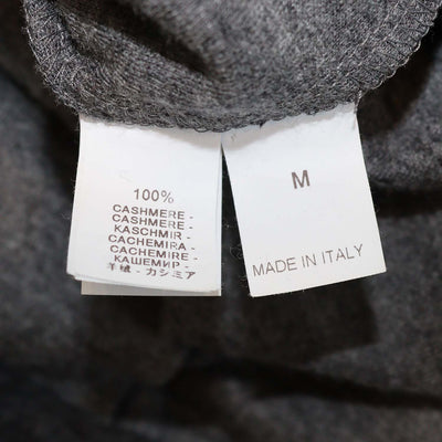 Brunello Cucinelli Grey Cashmere Zipped Oversized Hoodie