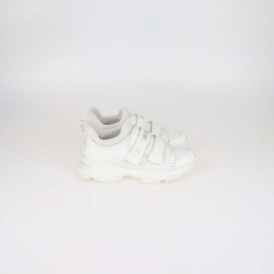 Christian Dior White Neoprene and Leather D-Wander Sneakers
