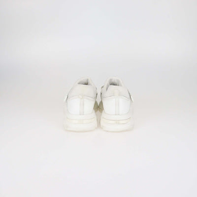 Christian Dior White Neoprene and Leather D-Wander Sneakers
