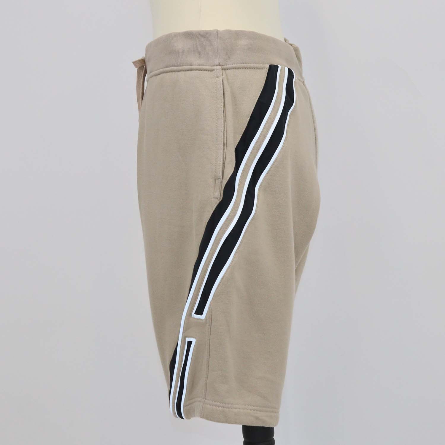 Hermes Beige Cotton Run H Drawstring Short