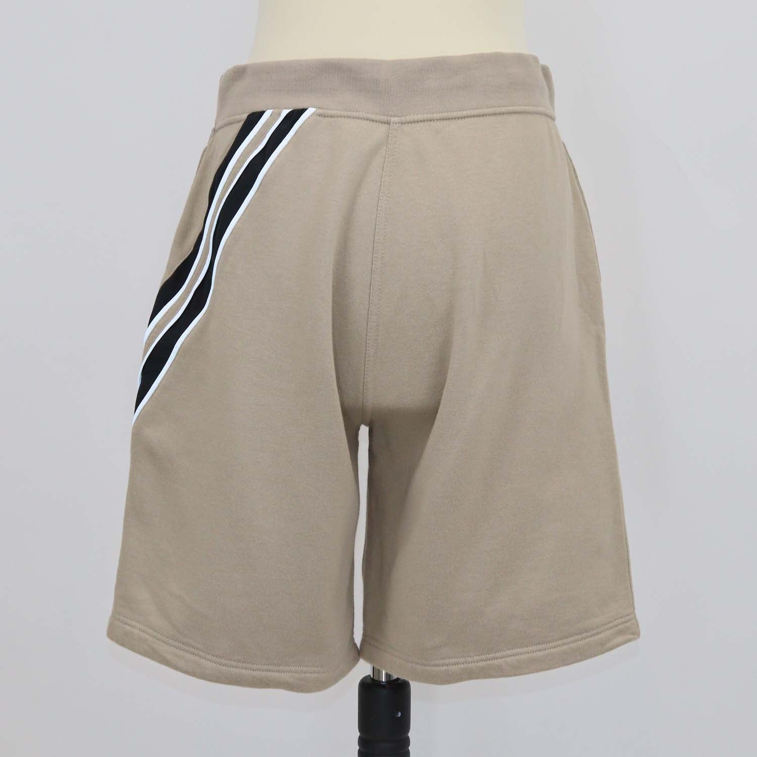 Hermes Beige Cotton Run H Drawstring Short