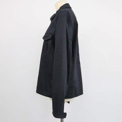 Rag & Bone Black Blend Cotton Trucker Jacket