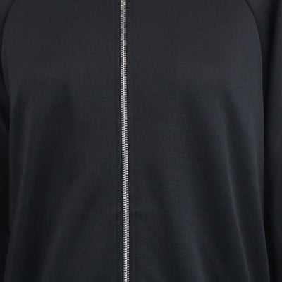Gucci Black Technical Jersey Front Zip Track Jacket