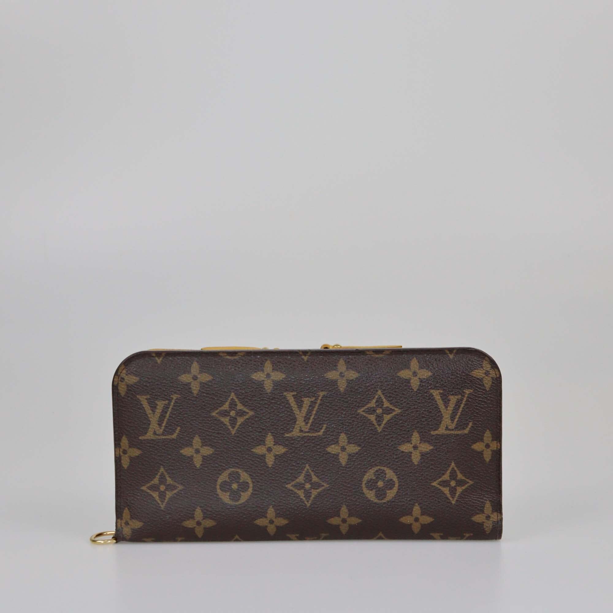 Louis Vuitton Safran Monogram Insolite Wallet Womens Louis Vuitton 