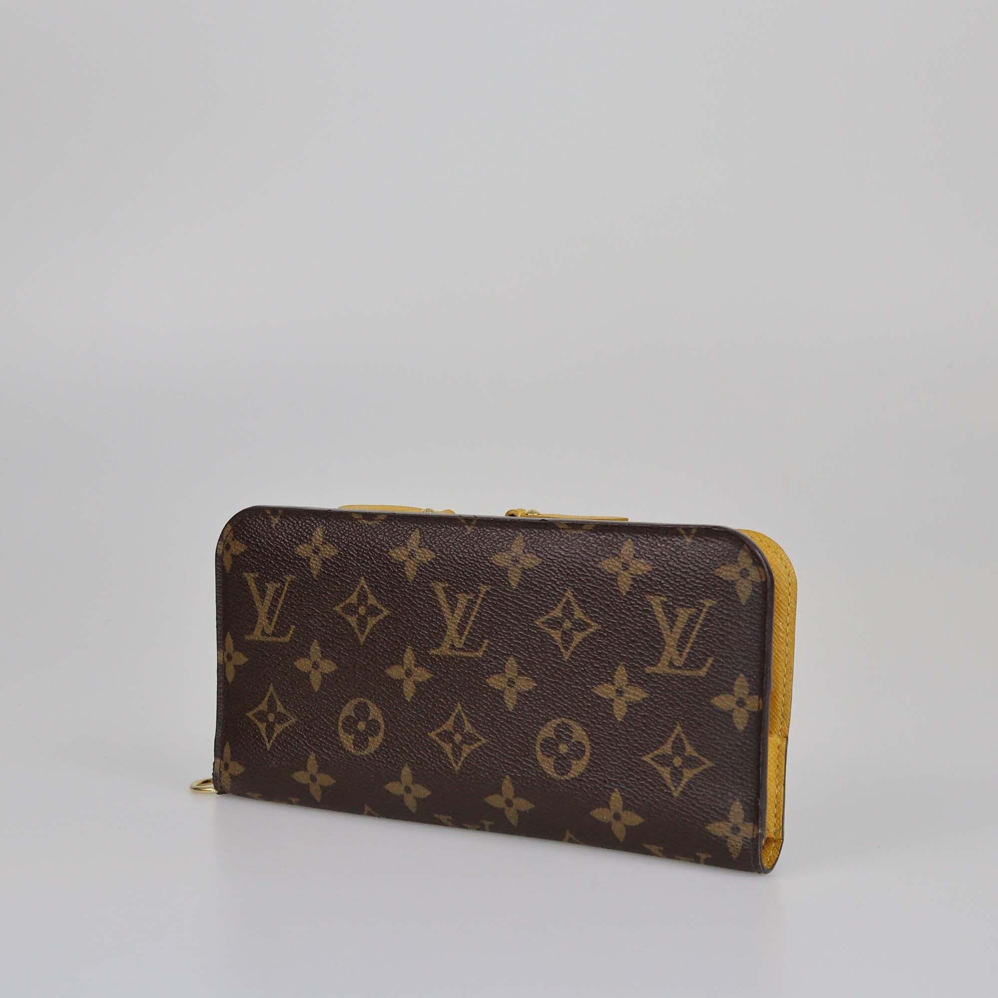 Louis Vuitton Safran Monogram Insolite Wallet Womens Louis Vuitton 