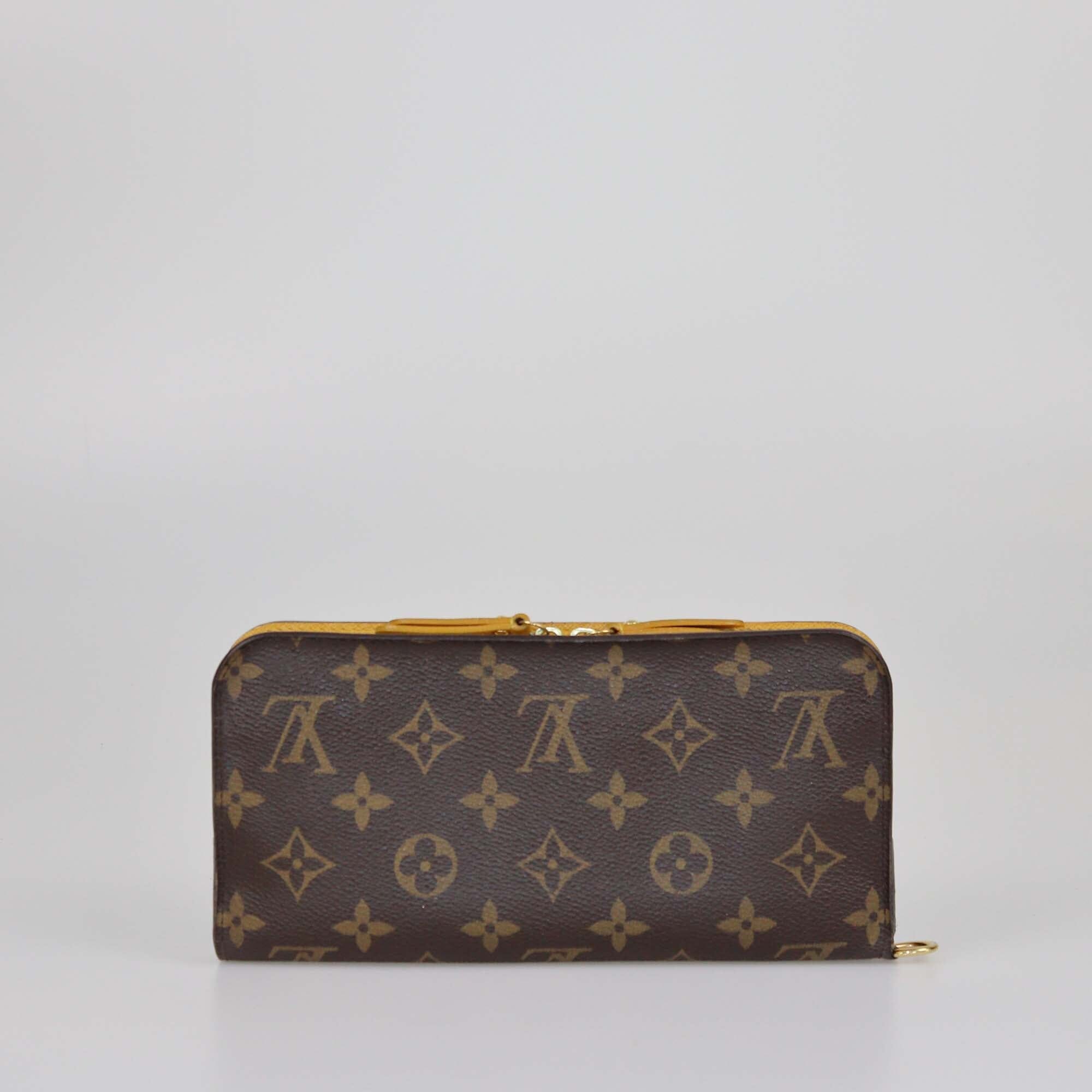 Louis Vuitton Safran Monogram Insolite Wallet Womens Louis Vuitton 