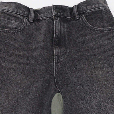 Alexander Wang Grey/Green Cotton Hybrid Sweatpants Jeans