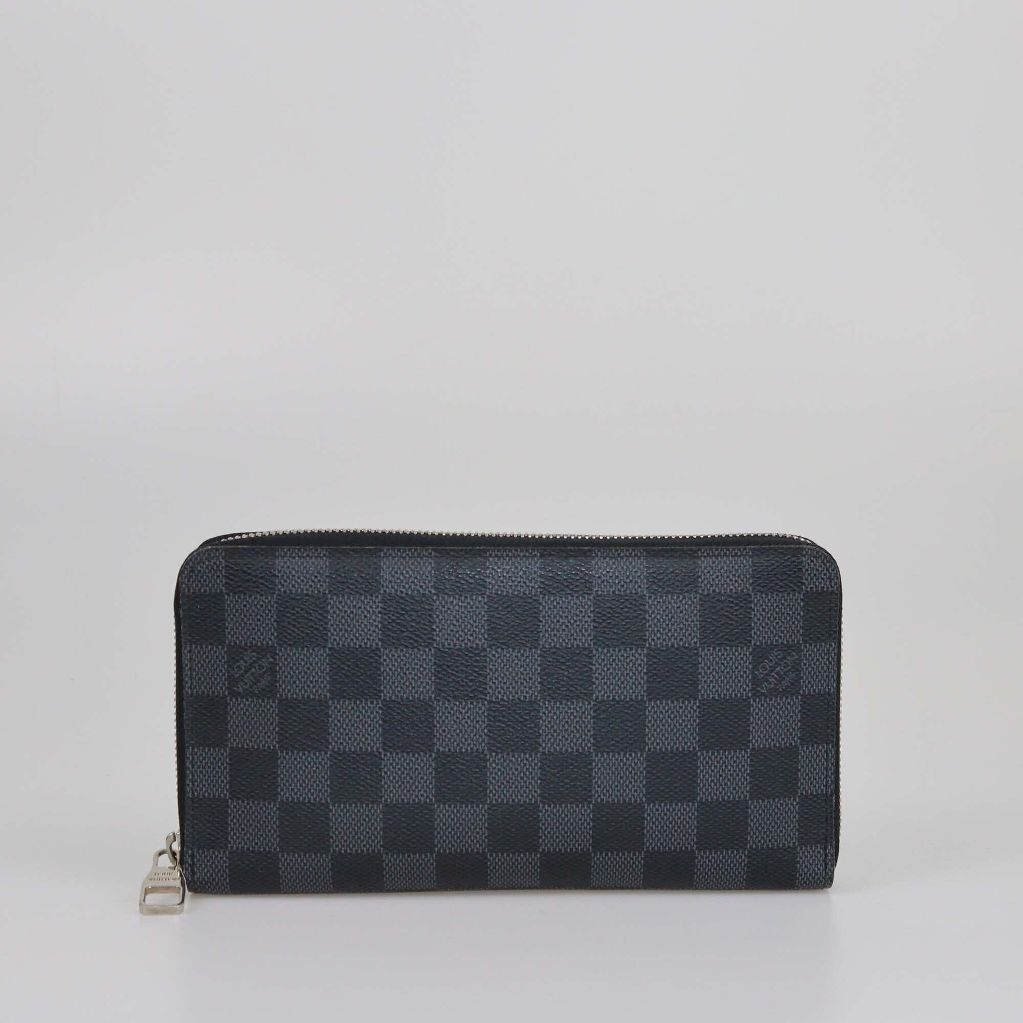 Louis Vuitton Damier Graphite Zippy Organizer Wallet Mens Louis Vuitton 