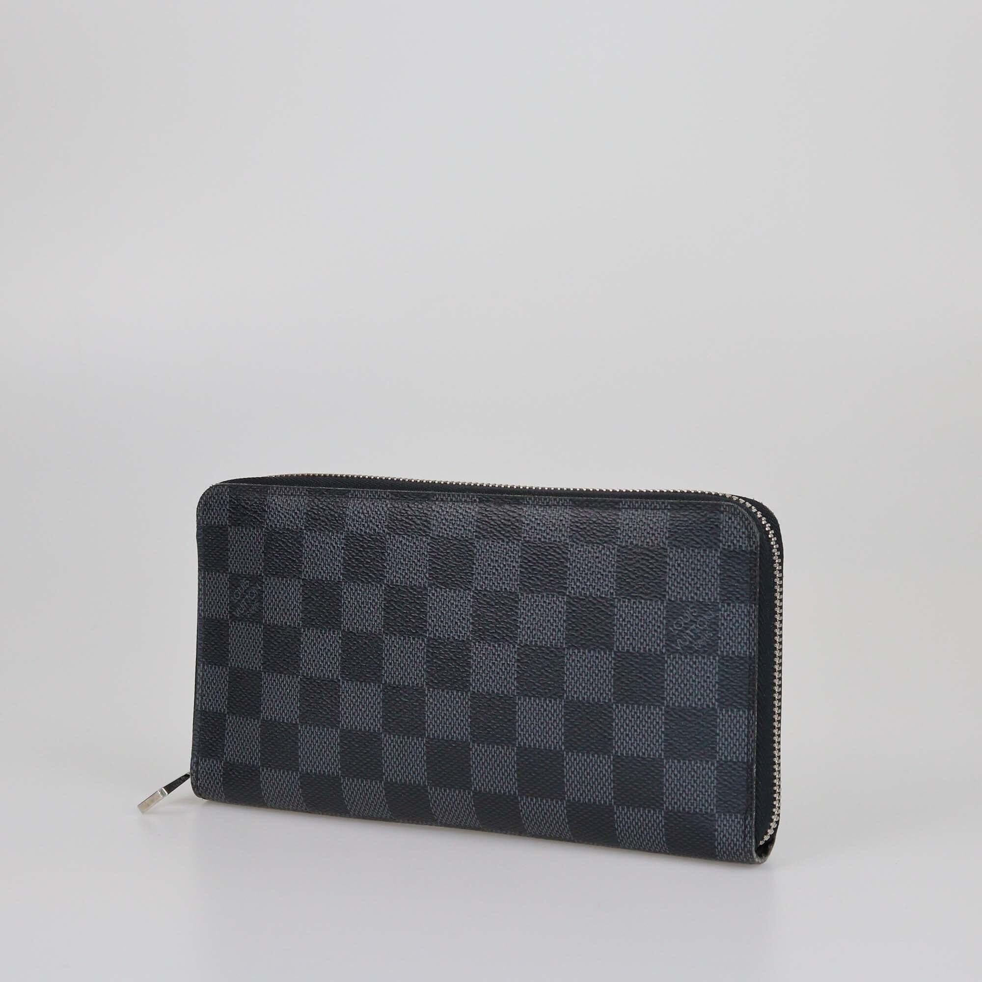 Louis Vuitton Damier Graphite Zippy Organizer Wallet Mens Louis Vuitton 