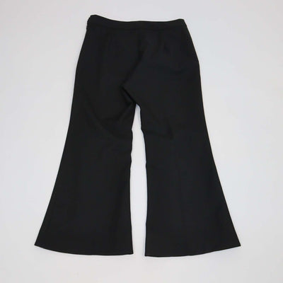 Ellery Black Viscose Blend Flared Pants