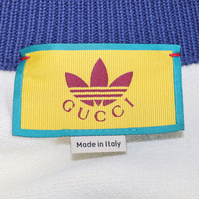 Gucci x Adidas Off White Blend Viscose Bomber jacket