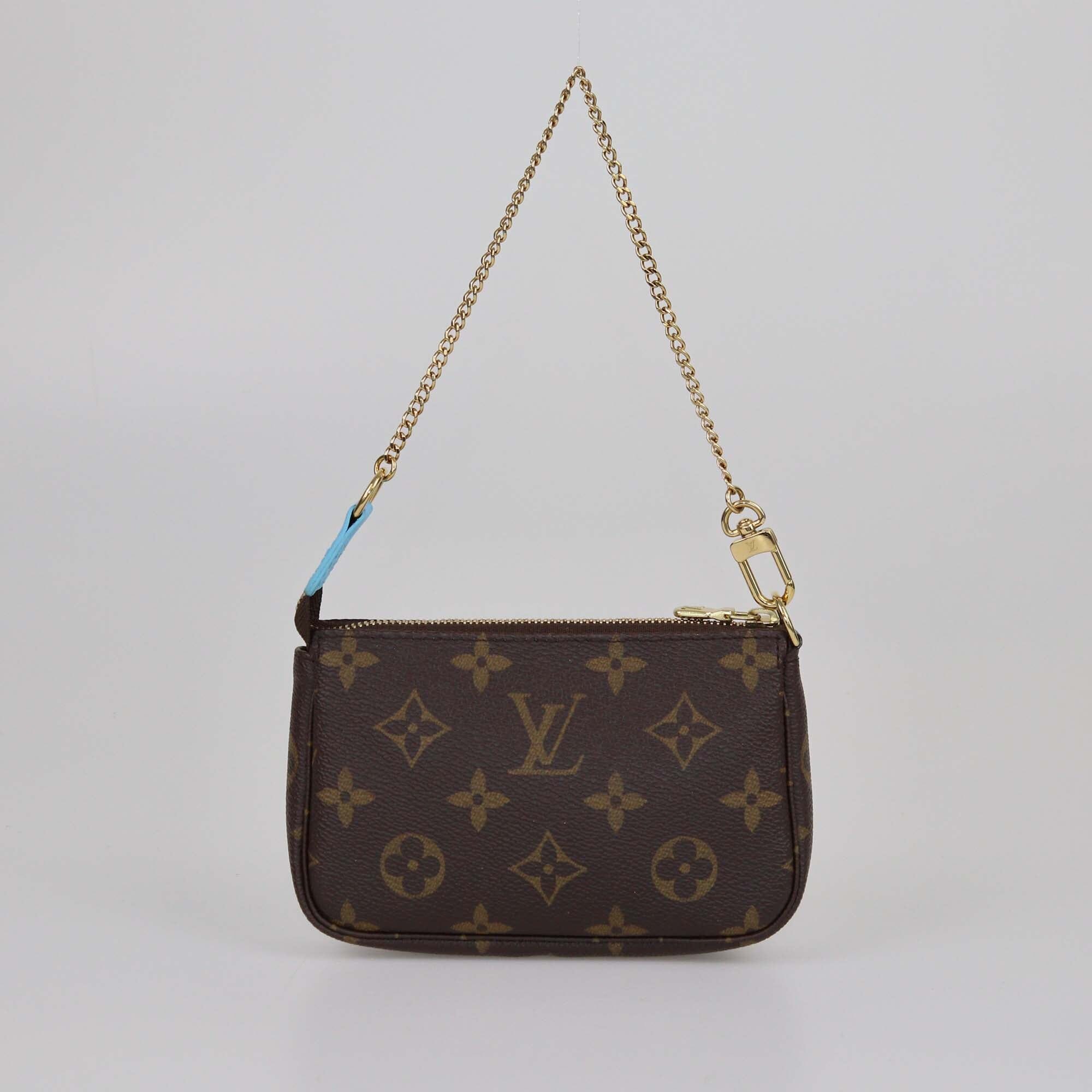 Louis Vuitton Monogram Mini Pochette Accessoires Womens Louis Vuitton 