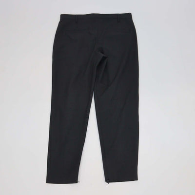 Brunello Cucinelli Grey Wool Blend Straight Leg Pants