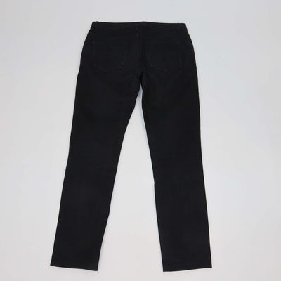 Saint Laurent Black Cotton Straight Leg Jeans