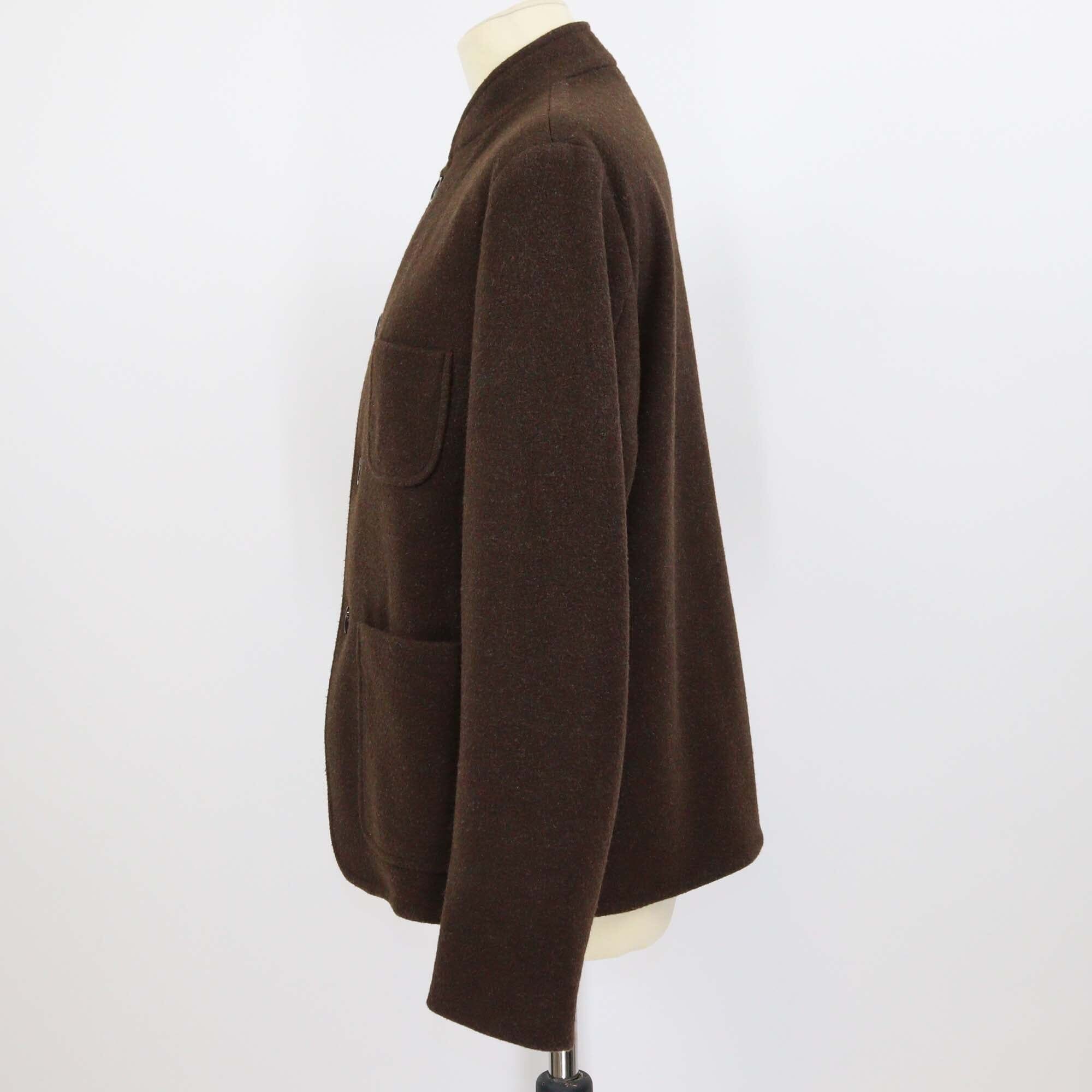 Loro Piana Dark Brown Pecora Nera Mini Spagna Jacket Womens Loro Piana 
