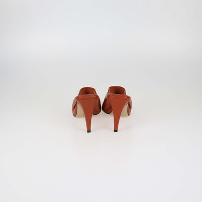 Bottega Veneta Brick Leather Thong Slide Sandals