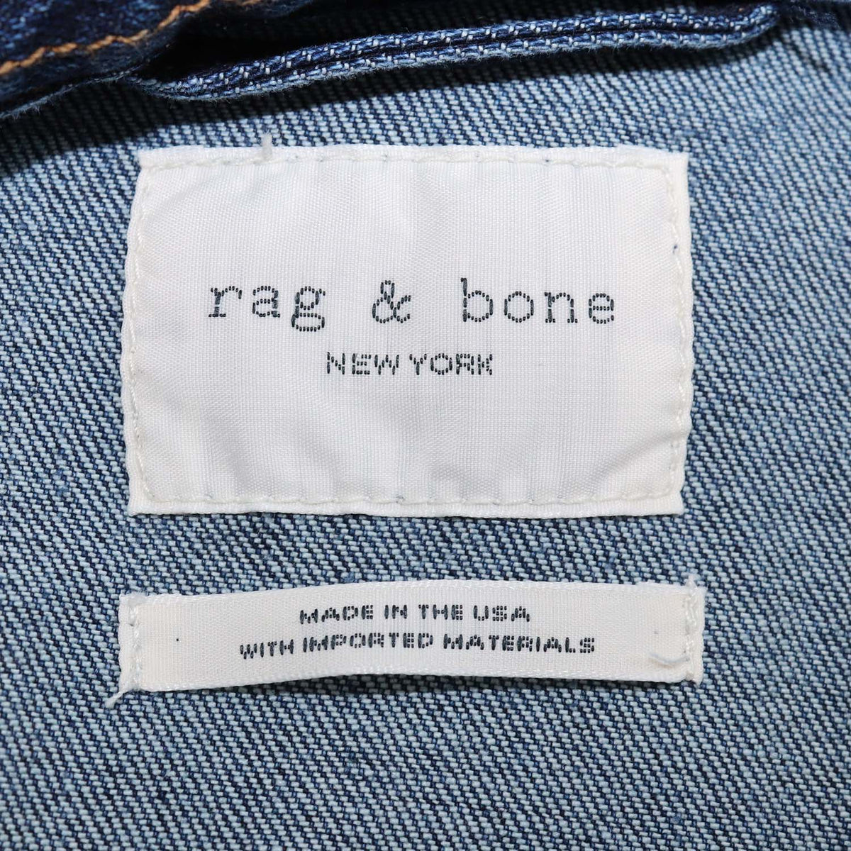 Rag & Bone Dark Blue Denim Jacket