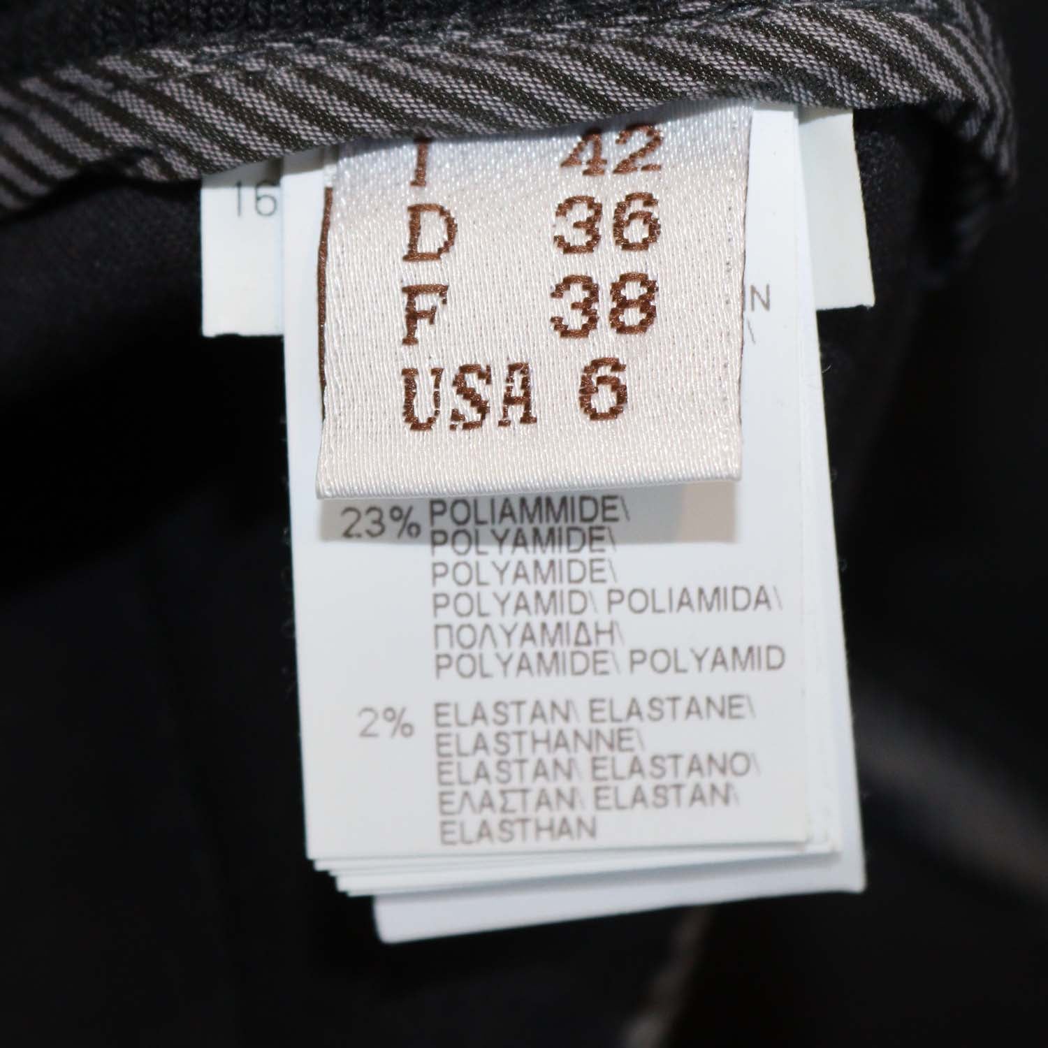 Brunello Cucinelli Black Wool Blend Drawstrings Straight Leg Pants