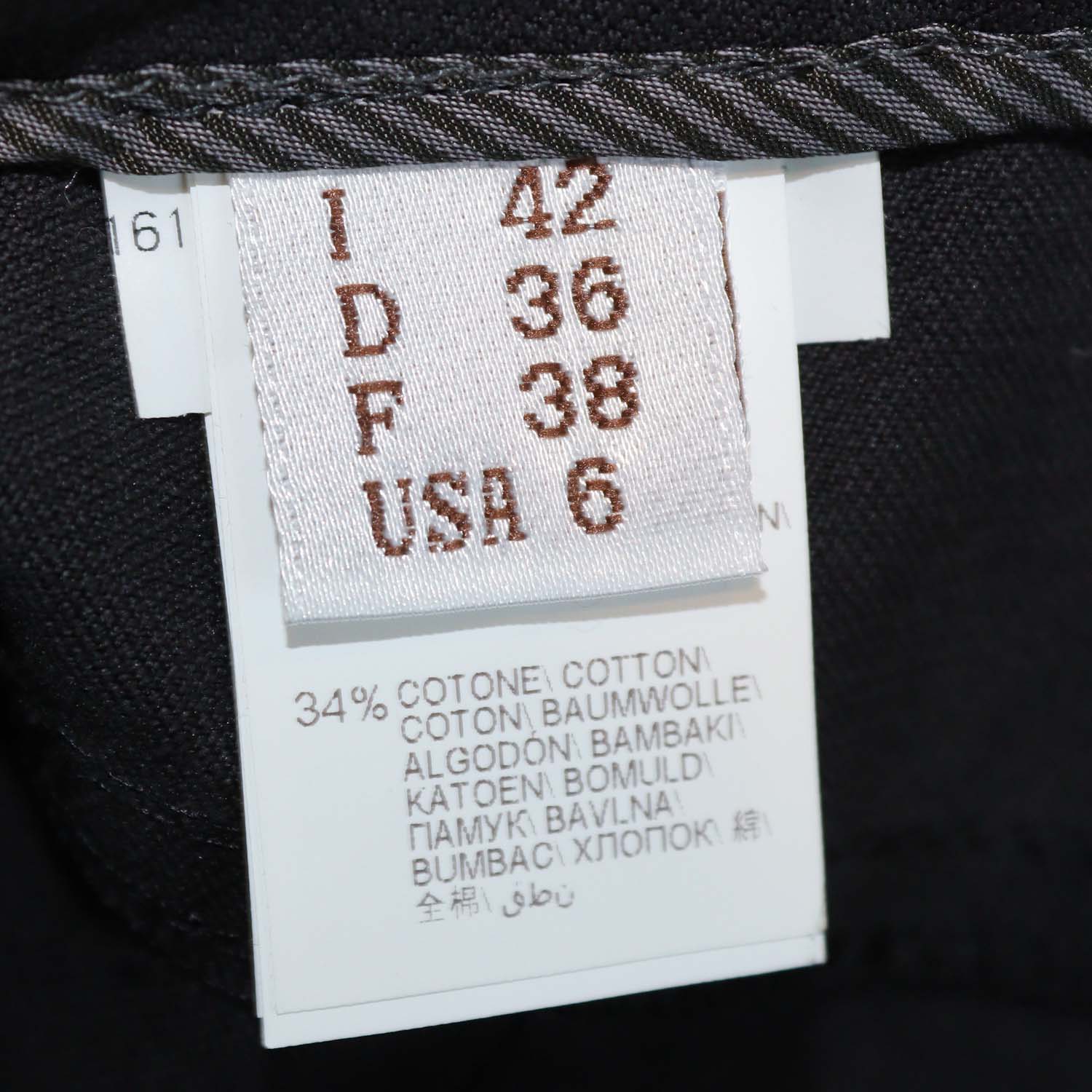 Brunello Cucinelli Black Linen Blend Wide Leg Pants
