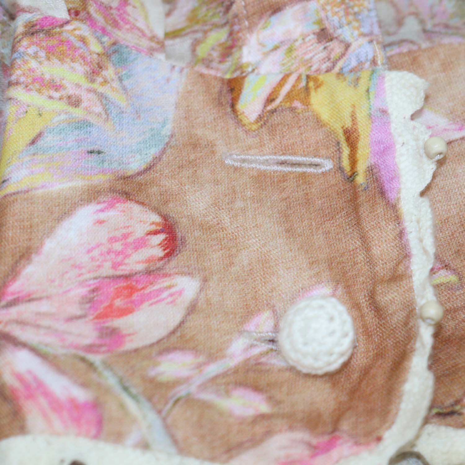 Zimmermann Multicolor Ramie Cira Floral Print Shirt & Trouser