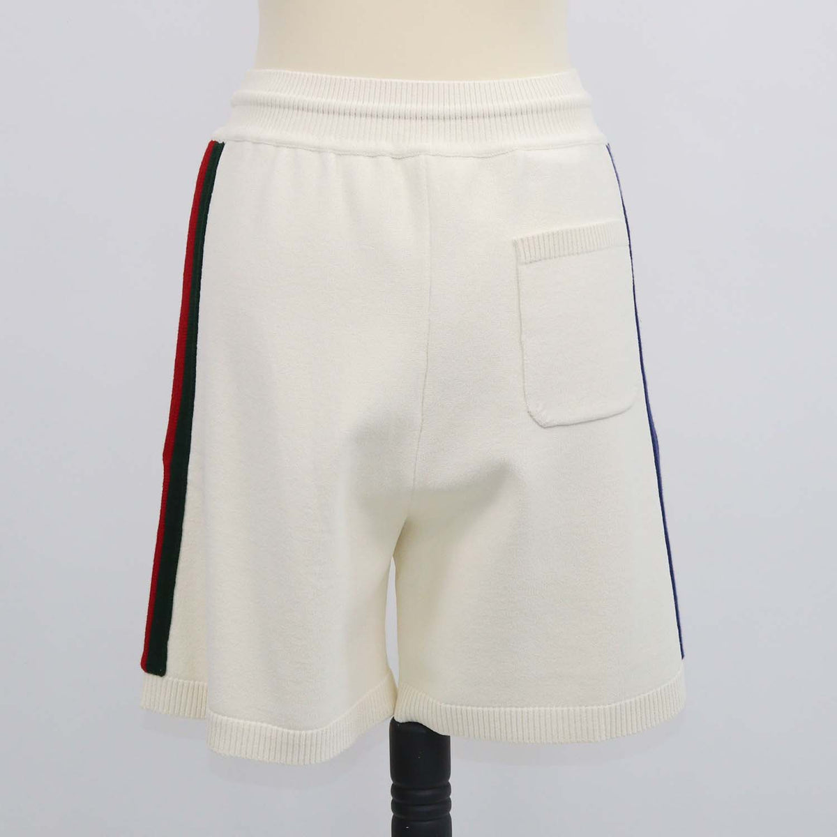 Gucci x Adidas Off White Blend Viscose Long Short