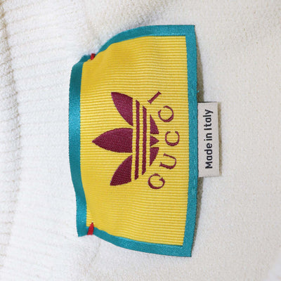 Gucci x Adidas Off White Blend Viscose Long Short