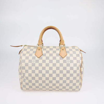 Louis Vuitton Damier Azur Canvas Speedy 30 Bag