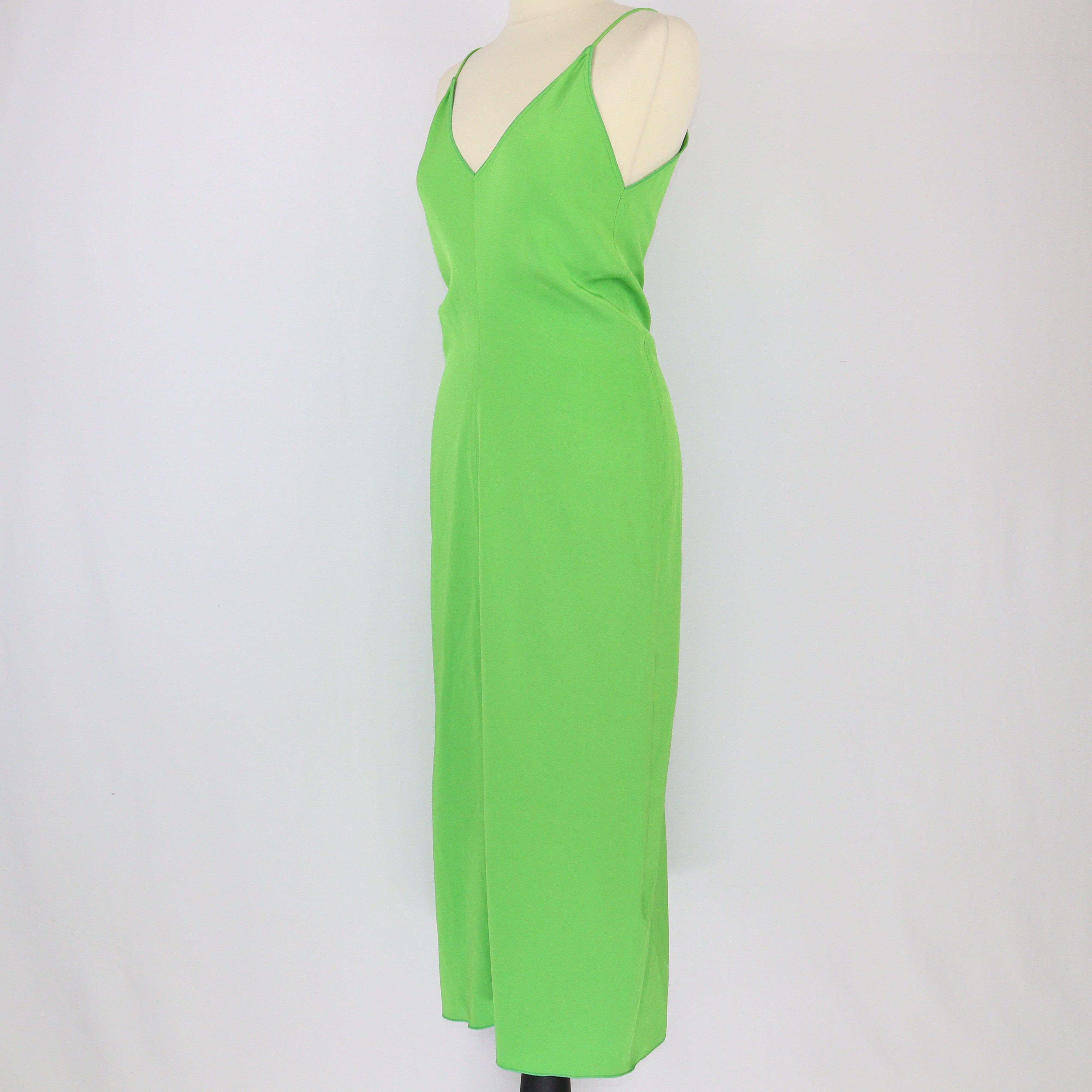 Green Sleeveless Maxi Dress Dress Victoria Beckham 