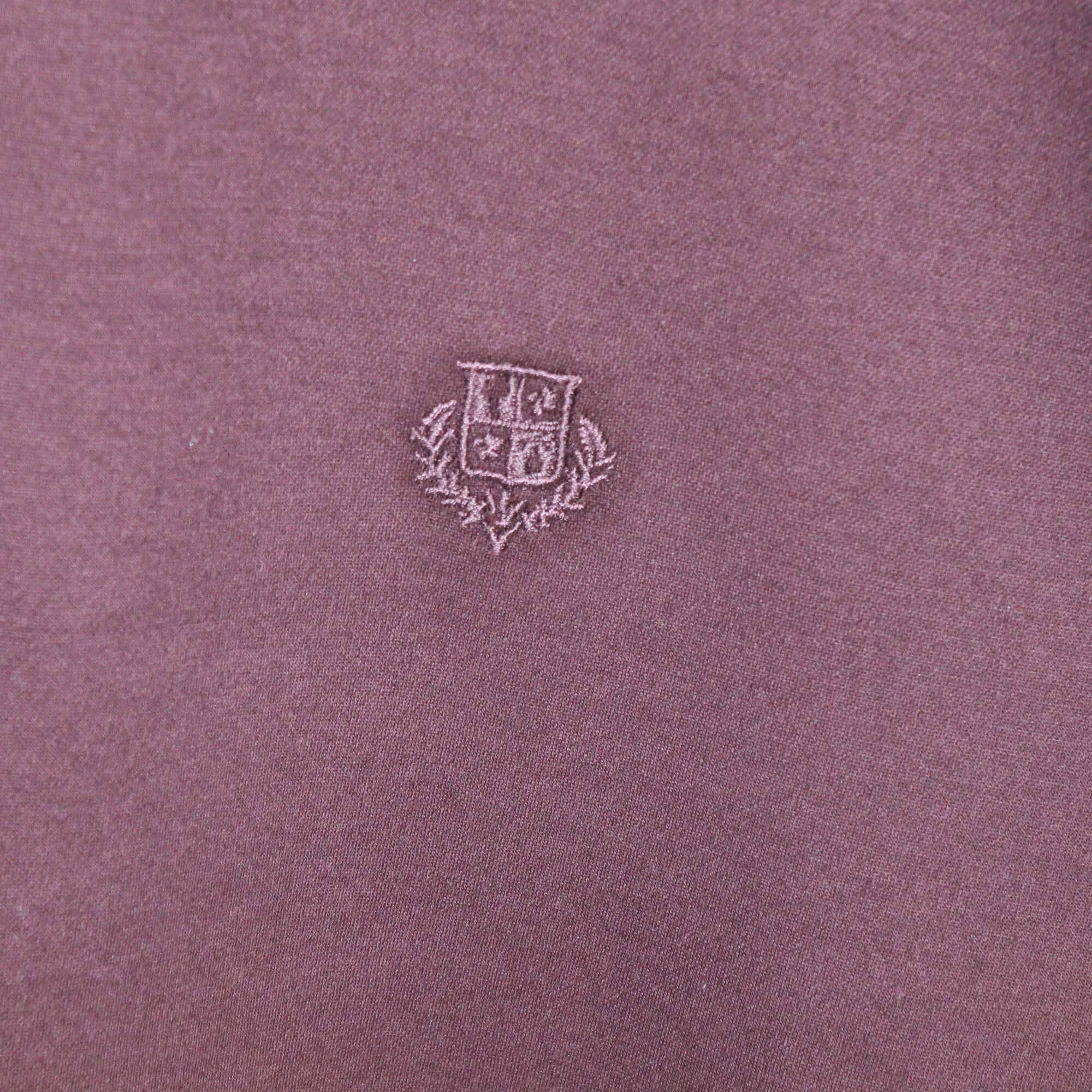 Loro Piana Sugar Plum Logo Embroidered Cotton T-Shirt Womens Loro Piana 