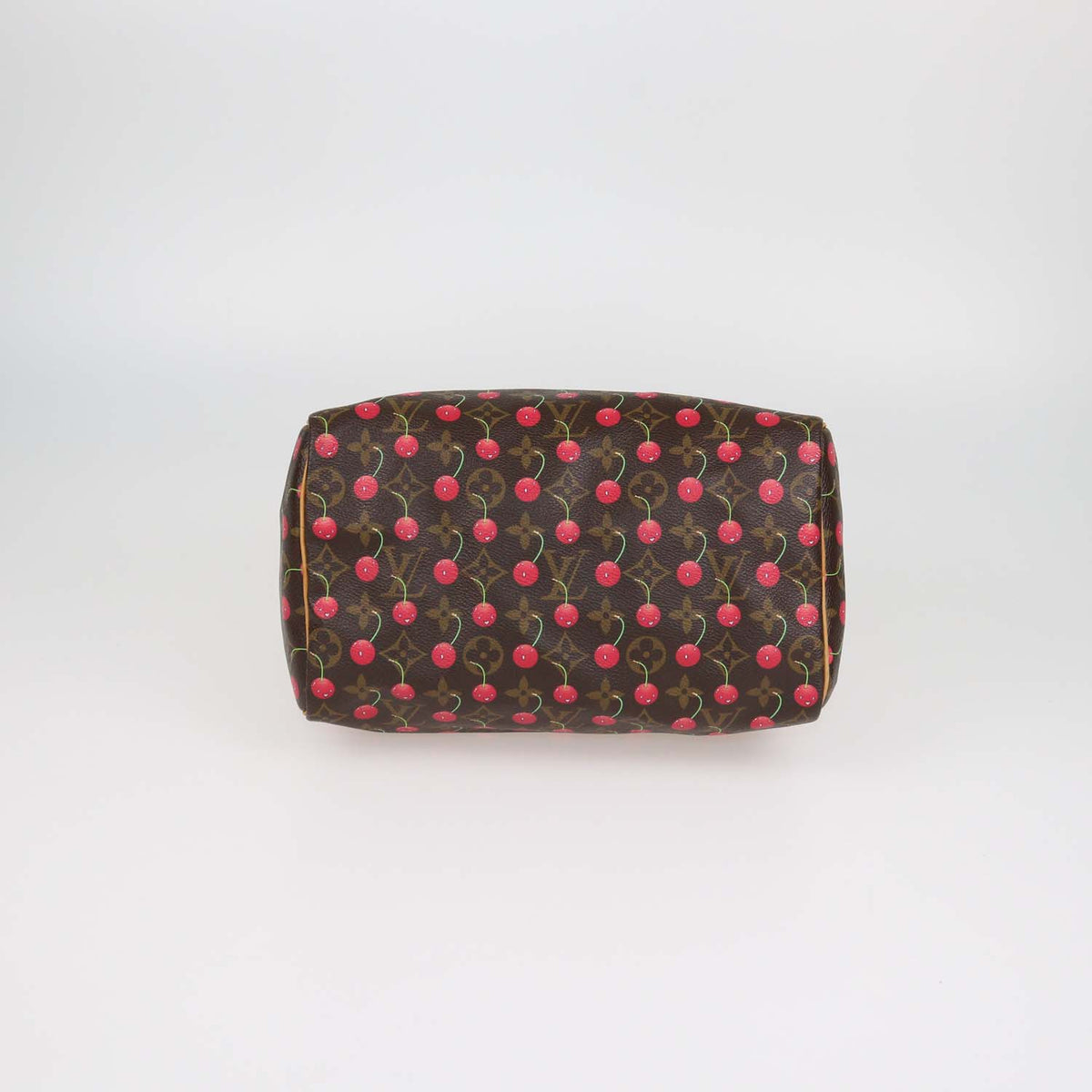 Louis Vuitton x Takashi Murakami Cherry Monogram Canvas Speedy 25 Bag